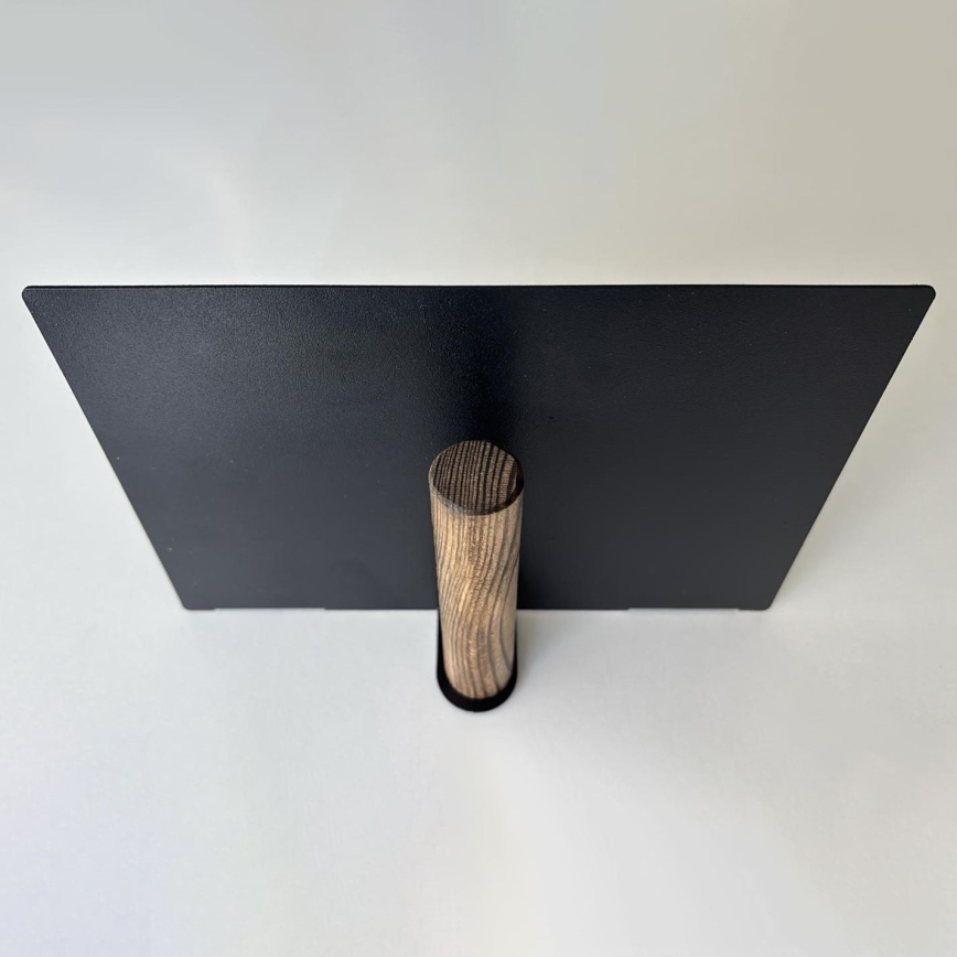 2er-Set Wandregal 15 × 21 cm schwarz