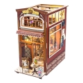 2Kids Toys - 3D Puzzle LED Buchstütze Café 2xAAA