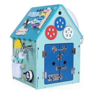 2Kids Toys - Activity Board Haus blau