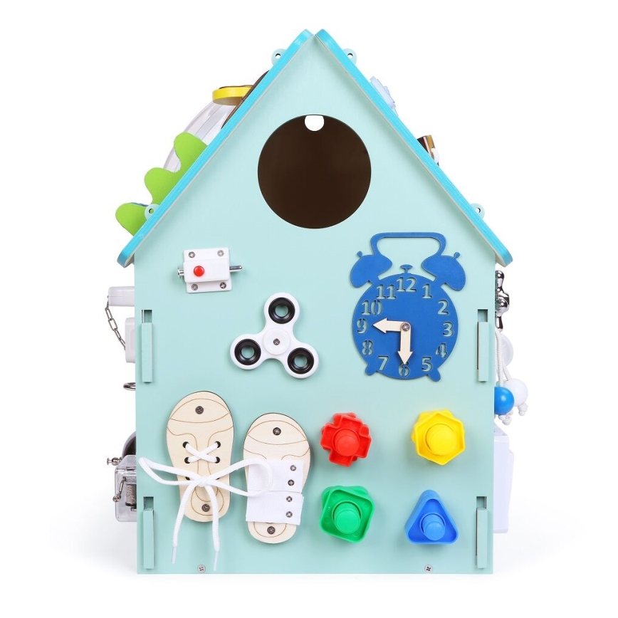 2Kids Toys - Activity Board Haus blau