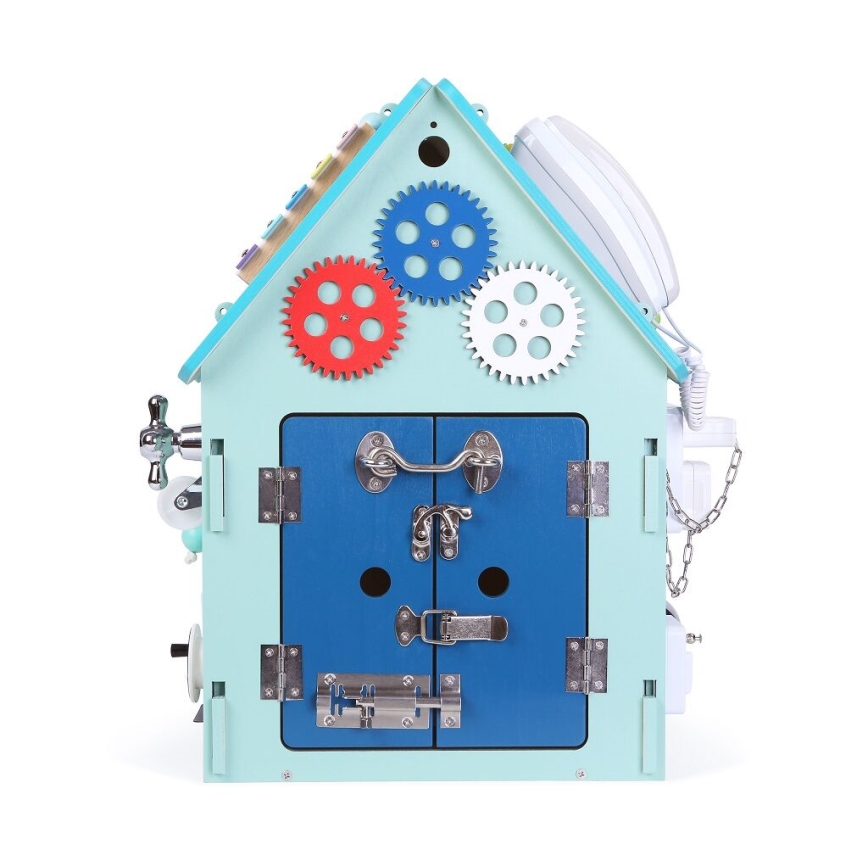 2Kids Toys - Activity Board Haus blau