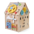 2Kids Toys - Aktivitätsbrett Haus beige