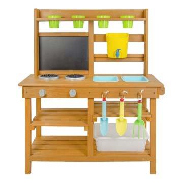 2Kids Toys - Gartenküche aus Holz