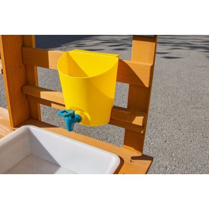 2Kids Toys - Holz-Spielküche für draußen mit Spüle