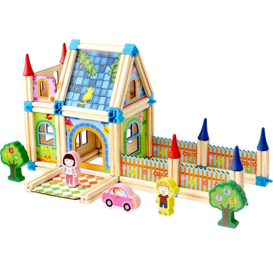 2Kids Toys - Holzbaukasten Schloss