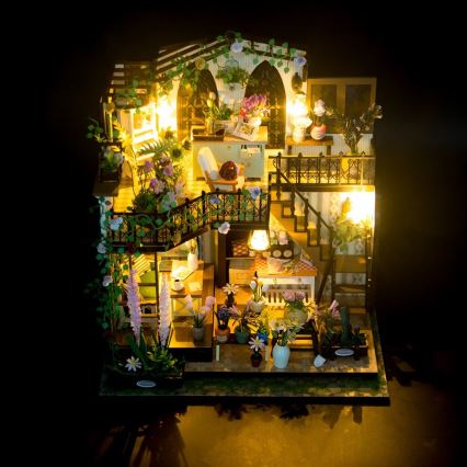 2Kids Toys - Miniatur-Haus Darcys Blumenhaus 2xAAA