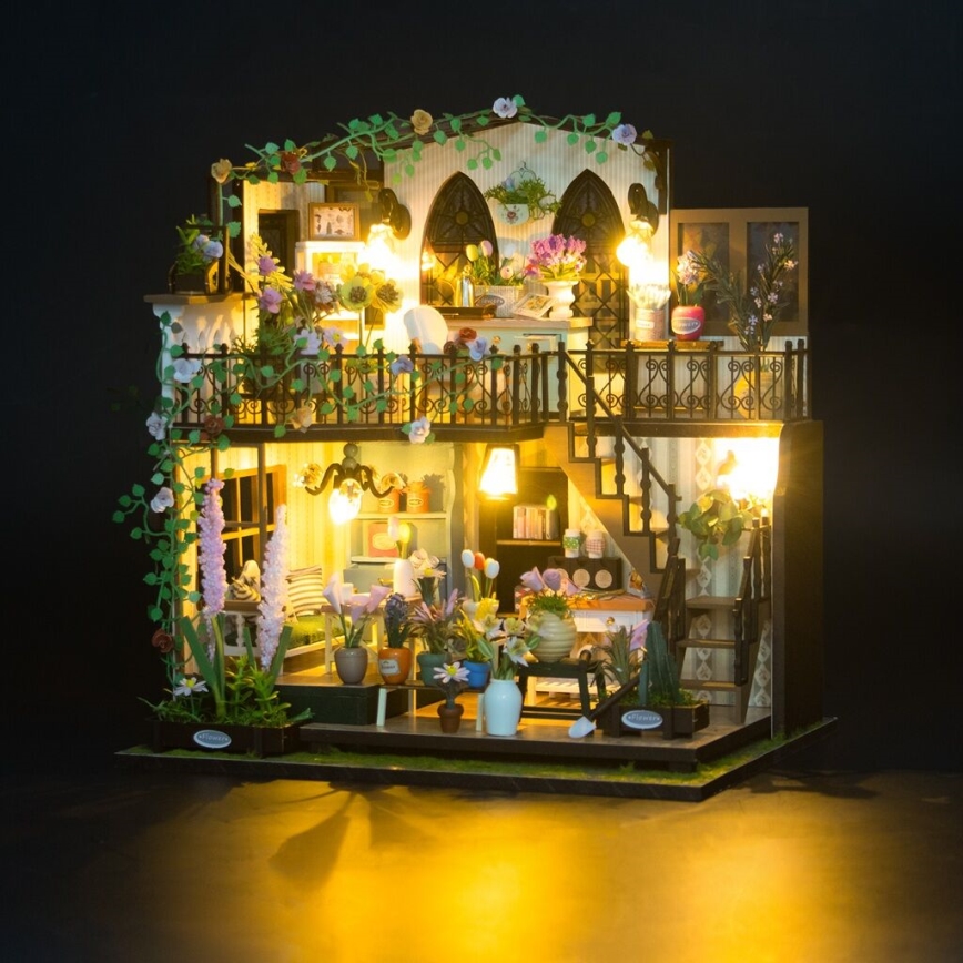 2Kids Toys - Miniatur-Haus Darcys Blumenhaus 2xAAA
