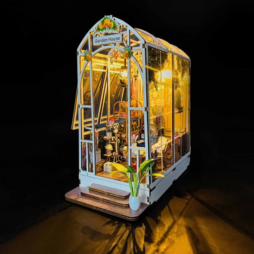 2Kids Toys - Miniatur-Haus Gartenhaus 2xAAA