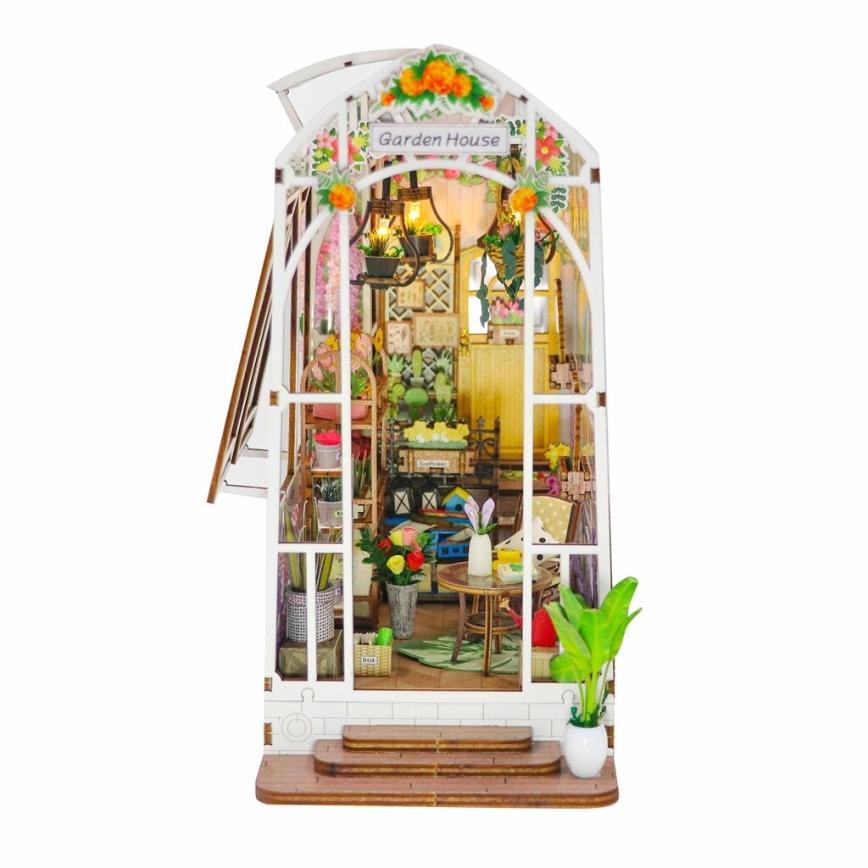 2Kids Toys - Miniatur-Haus Gartenhaus 2xAAA