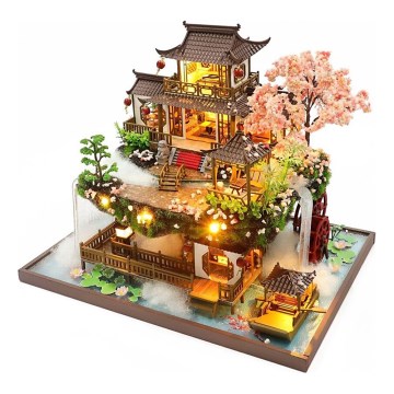 2Kids Toys - Miniatur-Haus Märchenhafte Villa 2xAAA