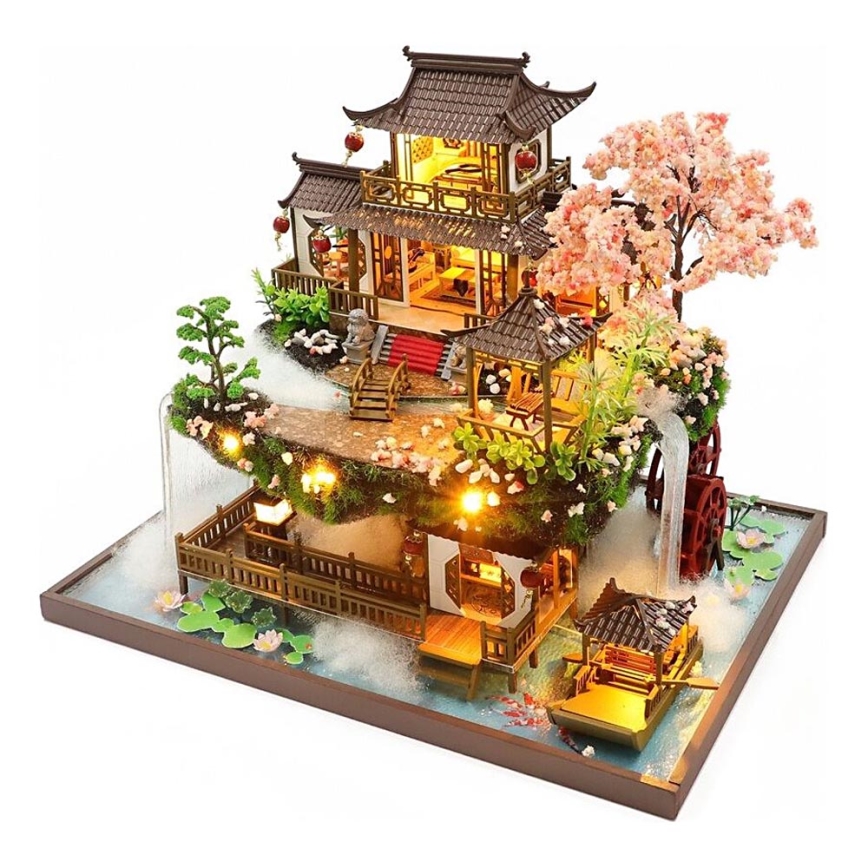 2Kids Toys - Miniatur-Haus Märchenhafte Villa 2xAAA