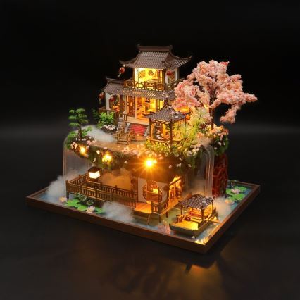 2Kids Toys - Miniatur-Haus Märchenhafte Villa 2xAAA