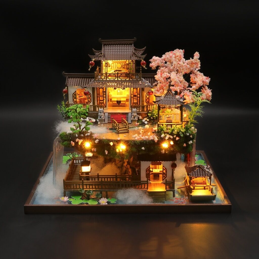 2Kids Toys - Miniatur-Haus Märchenhafte Villa 2xAAA