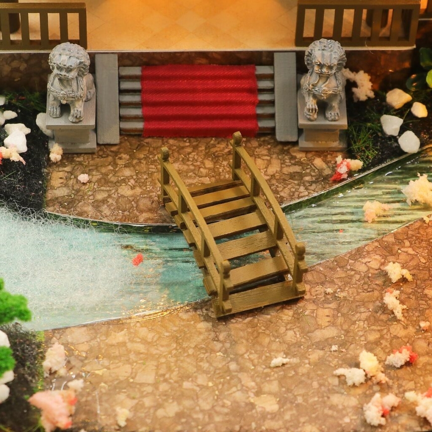 2Kids Toys - Miniatur-Haus Märchenhafte Villa 2xAAA