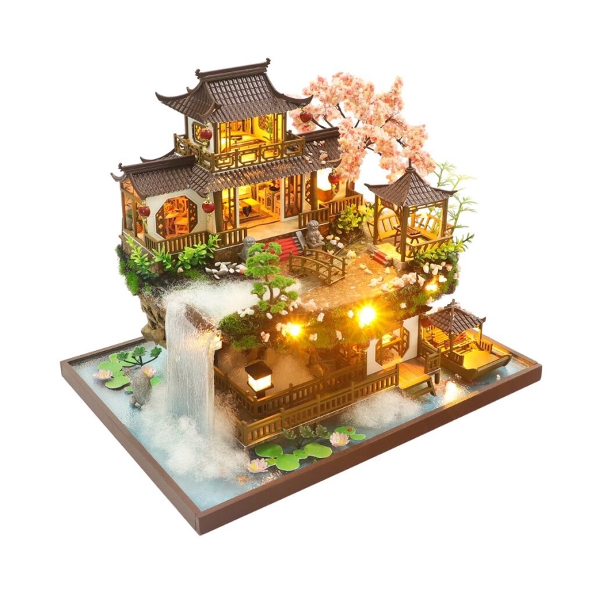 2Kids Toys - Miniatur-Haus Märchenhafte Villa 2xAAA