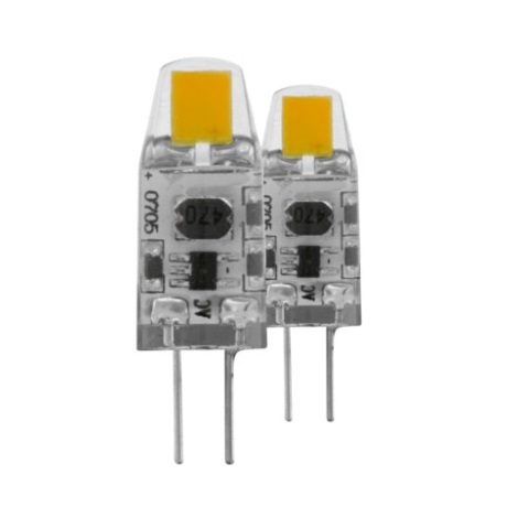2x SET LED Dimmbar Glühbirne G4/1,2W - Eglo 11551