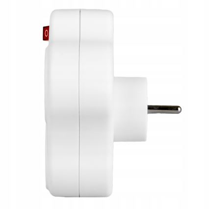 3-fach-Steckdosenleiste mit Schalter