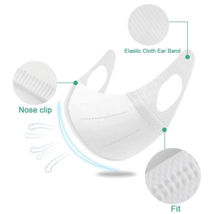 3D Filter-Halbmaske KN90 NR D
