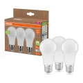 3er-Set LED-Leuchtmittel aus recyceltem Kunststoff A100 E27/14W/230V 4000K - Osram