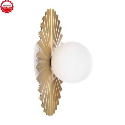 3er-Set Wandleuchten SUNPLISS, 1x G9/10W/230V, gold/creme