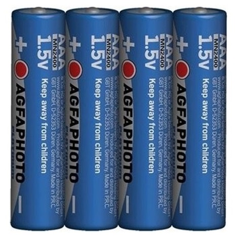 4 Stk. alkalische Batterie AA 1,5V