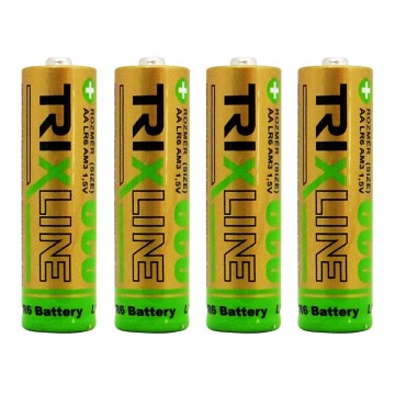4 Stk. alkalische Batterie ALKALINE ECO AA 1,5V