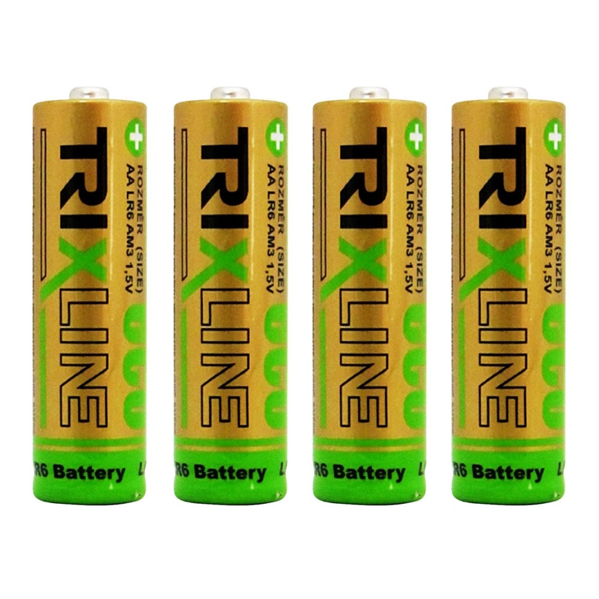 4 Stk. alkalische Batterie ALKALINE ECO AA 1,5V