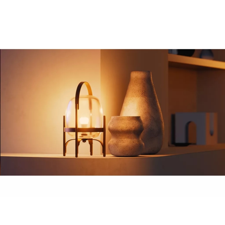 4er-Set dimmbarer LED-Leuchtmittel Philips Hue WHITE E27/7W/230V 2700K