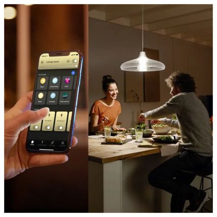 4er-Set dimmbarer LED-Leuchtmittel Philips Hue WHITE E27/7W/230V 2700K