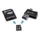 4in1 MicroSDHC 32GB + SD-Adapter + MicroSD-Kartenleser + OTG-Adapter