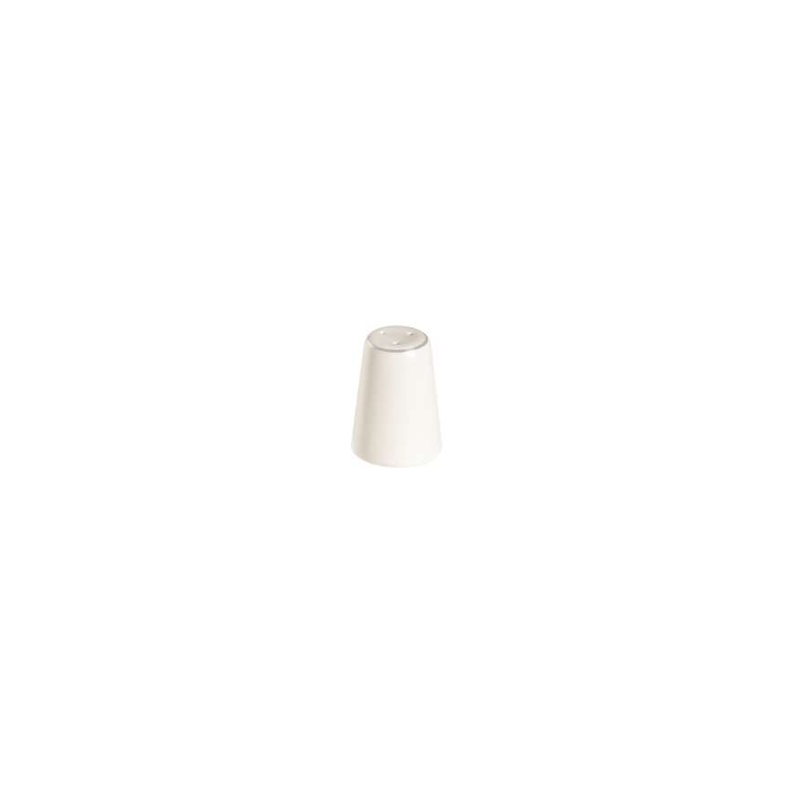 53-teiliges Tafelservice, creme/silber, Porzellan