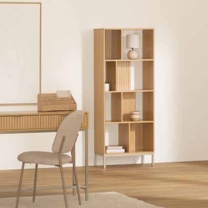 5five - Bücherregal GRID 63x159x30 cm braun