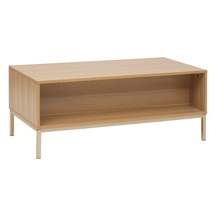 5five - Couchtisch ESEN 100x40 cm braun