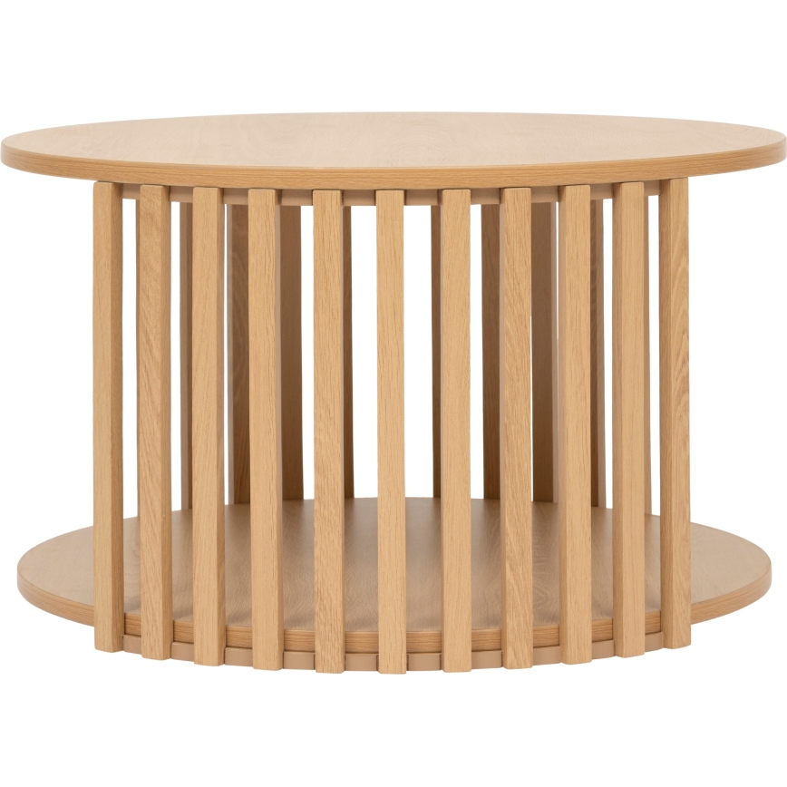 5five - Couchtisch VINKY, Ø 60 cm, braun
