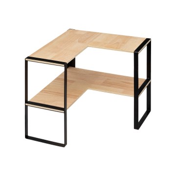 5five - Eckregal PALO 40x40 cm beige/schwarz
