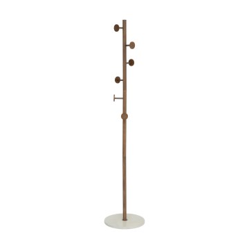 5five - Garderobenständer PERY 175x36,5 cm braun/weiß