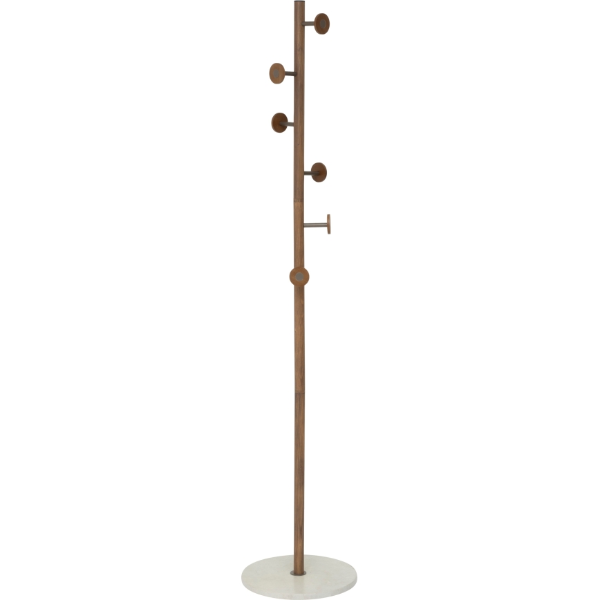 5five - Garderobenständer PERY 175x36,5 cm braun/weiß