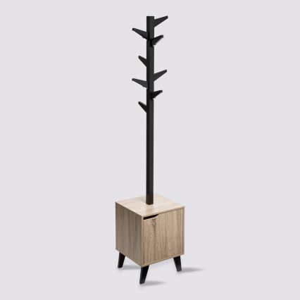 5five - Garderobenständer RAME 169x35 cm schwarz/braun