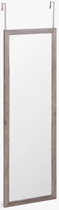 5five - Hängespiegel für die Tür MATCHING 109x35 cm grau