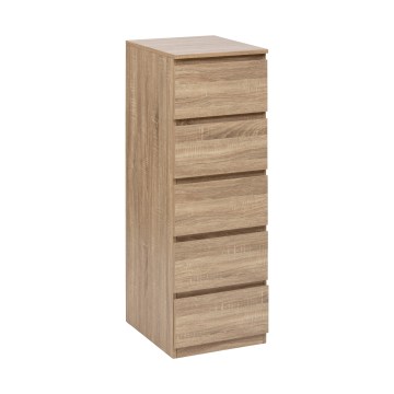 5five - Kommode HEIM 40x118x48 cm braun