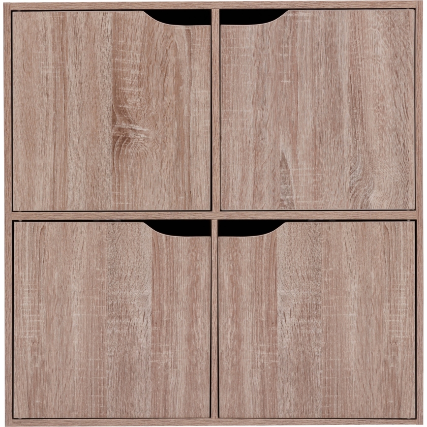 5five - Kommode TIDY 68x68x32 cm braun
