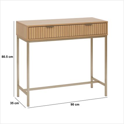 5five - Konsolentisch OPUS 90x35 cm braun