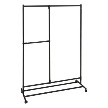 5five - Standgarderobe KENY 173x117 cm schwarz