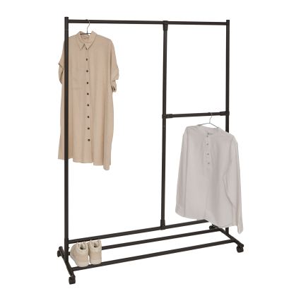 5five - Standgarderobe KENY 173x117 cm schwarz