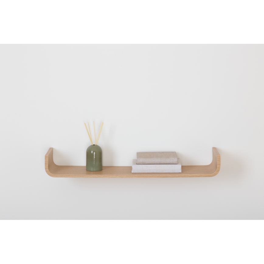 5five - Wandregal KAPTO 80x20 cm braun