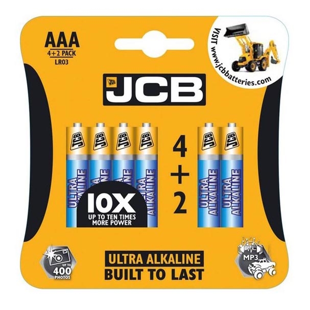 6 St Alkalibatterie OXI ULTRA AAA 1,5V