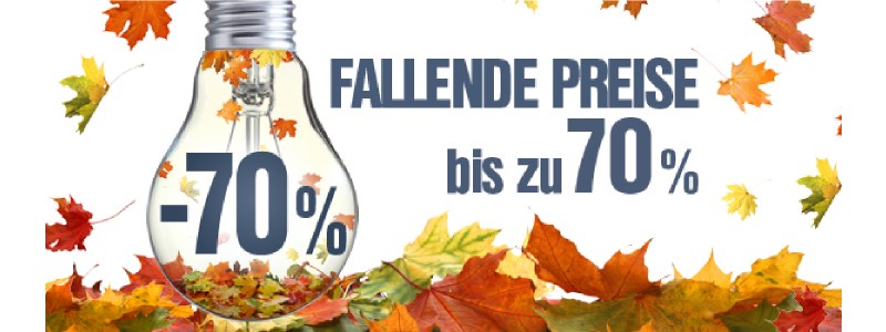 70 % Preisfall