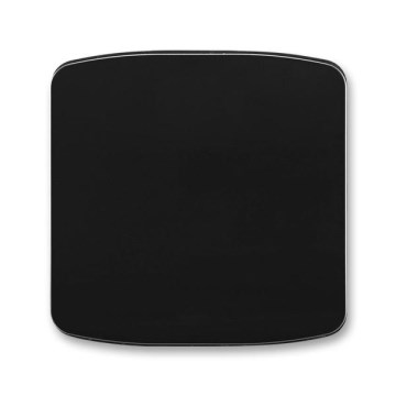 ABB 3558A-A651 N - Abdeckung für 1‑fach‑Schalter TANGO schwarz