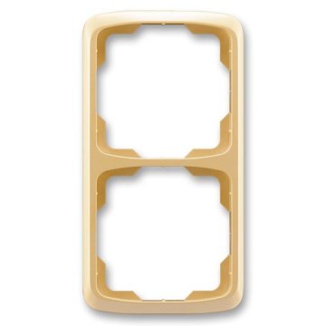 ABB 3901A-B21 D - Doppelrahmen TANGO beige