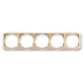 ABB 3901A-B50 D - 5-fach-Rahmen TANGO beige